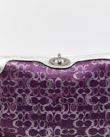 Vintage Y2k 00s Coach Monogram Clutch
