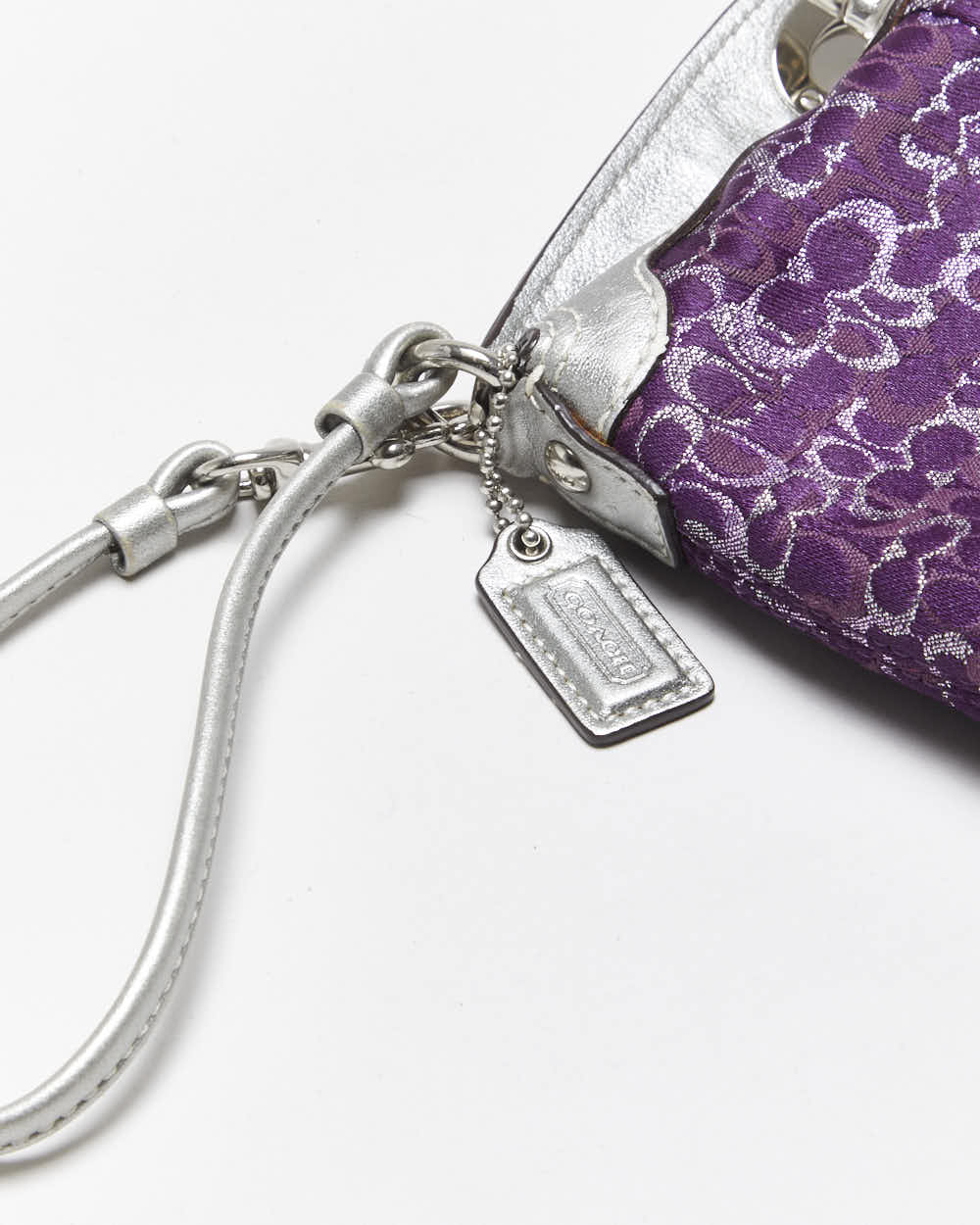 Vintage Y2k 00s Coach Monogram Clutch