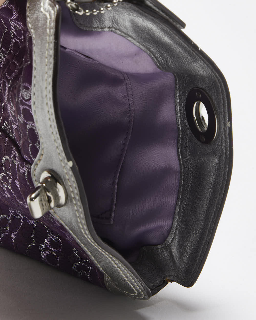 Vintage Y2k 00s Coach Monogram Clutch