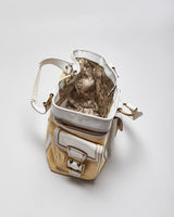 Vintage Coach Legacy Straw Tote Handbag