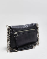 Vintage Y2K 00s Coach Chelsea Calfskin Leather Turnlock Crossbody / Shoulder Bag