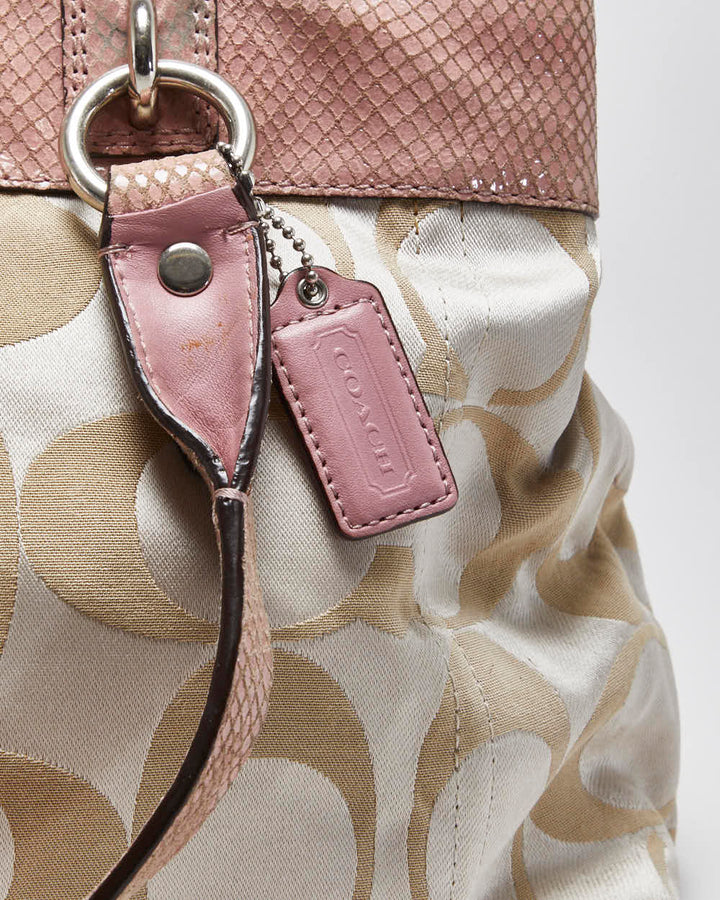 Vintage Y2k 00s Coach Shopper Handbag