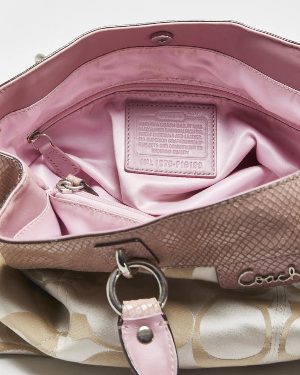 Vintage Y2k 00s Coach Shopper Handbag