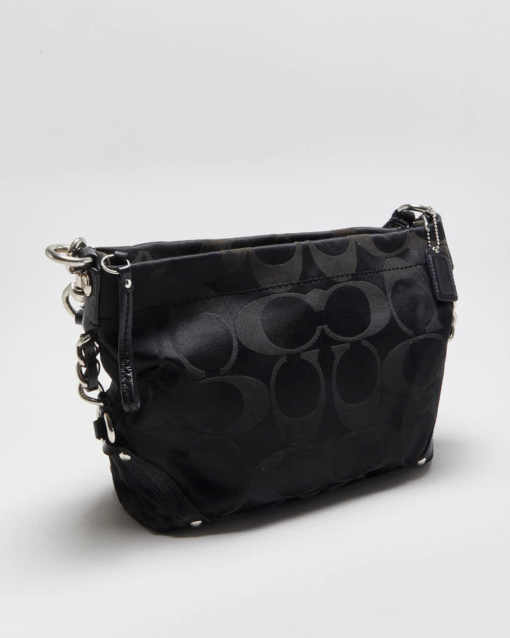 Vintage Y2k 00s Coach Carly Monogram Handbag