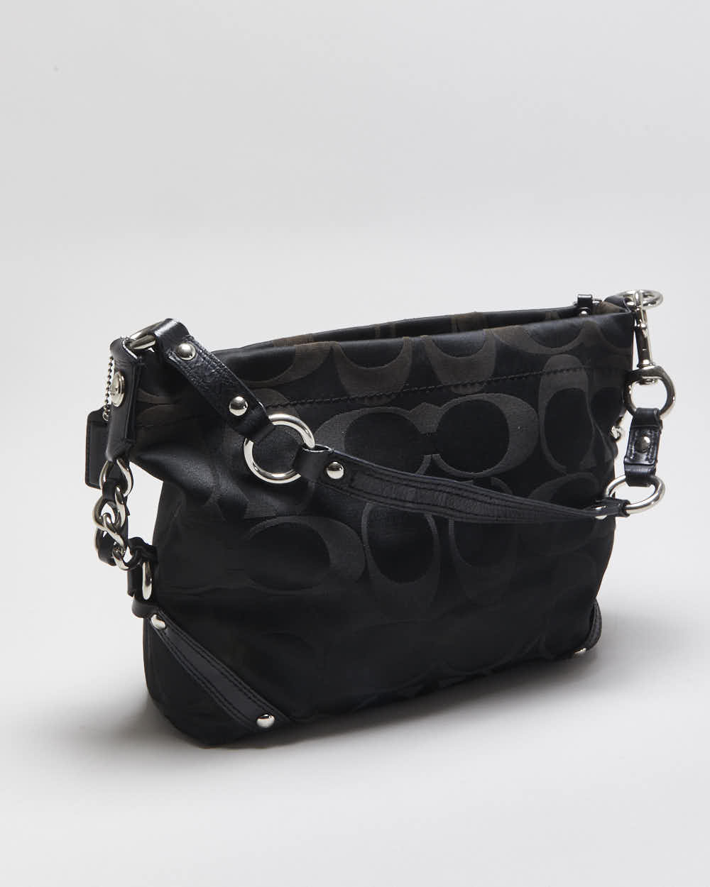 Vintage Y2k 00s Coach Carly Monogram Handbag