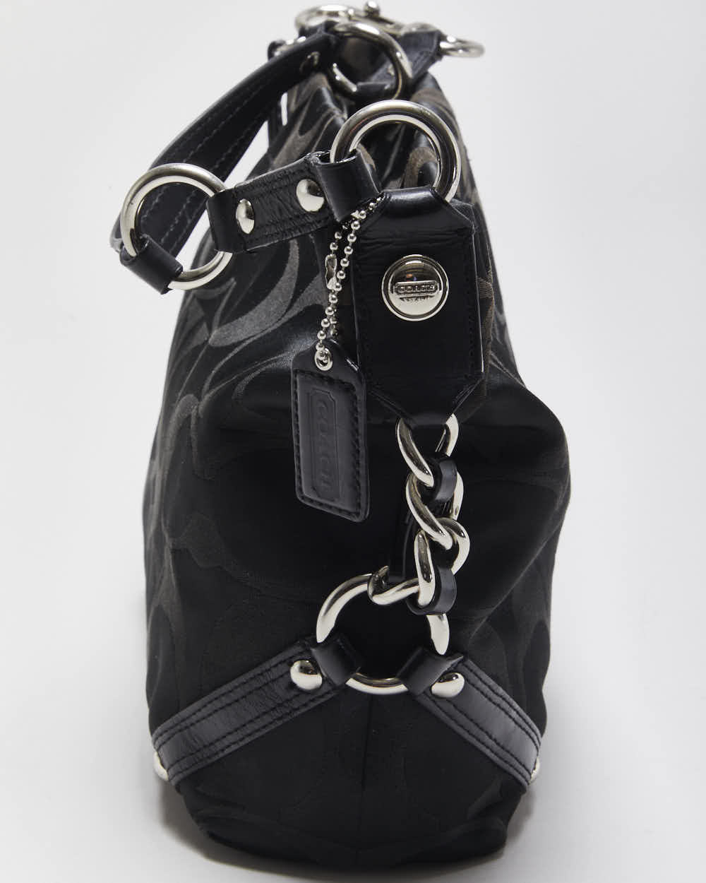 Vintage Y2k 00s Coach Carly Monogram Handbag