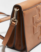 Vintage Tory Burch Bombe T Combo Cross-body Handbag