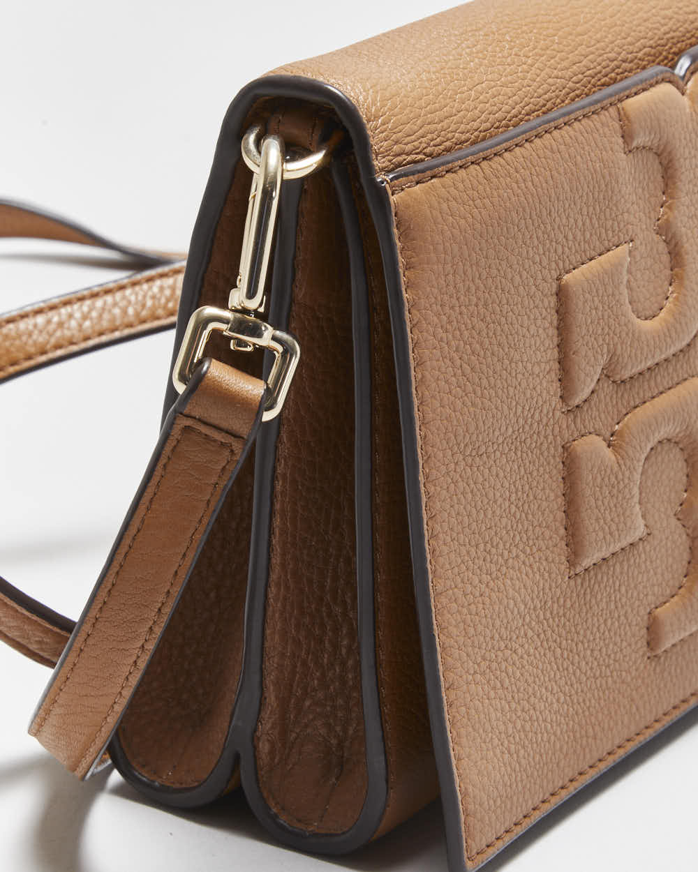 Vintage Tory Burch Bombe T Combo Cross-body Handbag