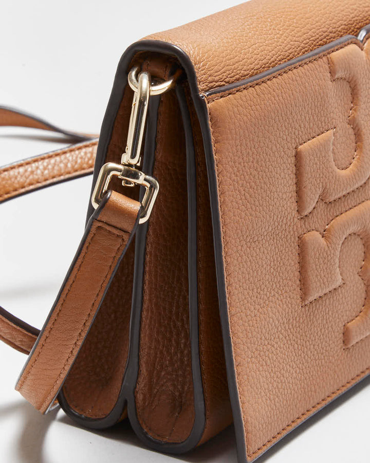 Vintage Tory Burch Bombe T Combo Cross-body Handbag