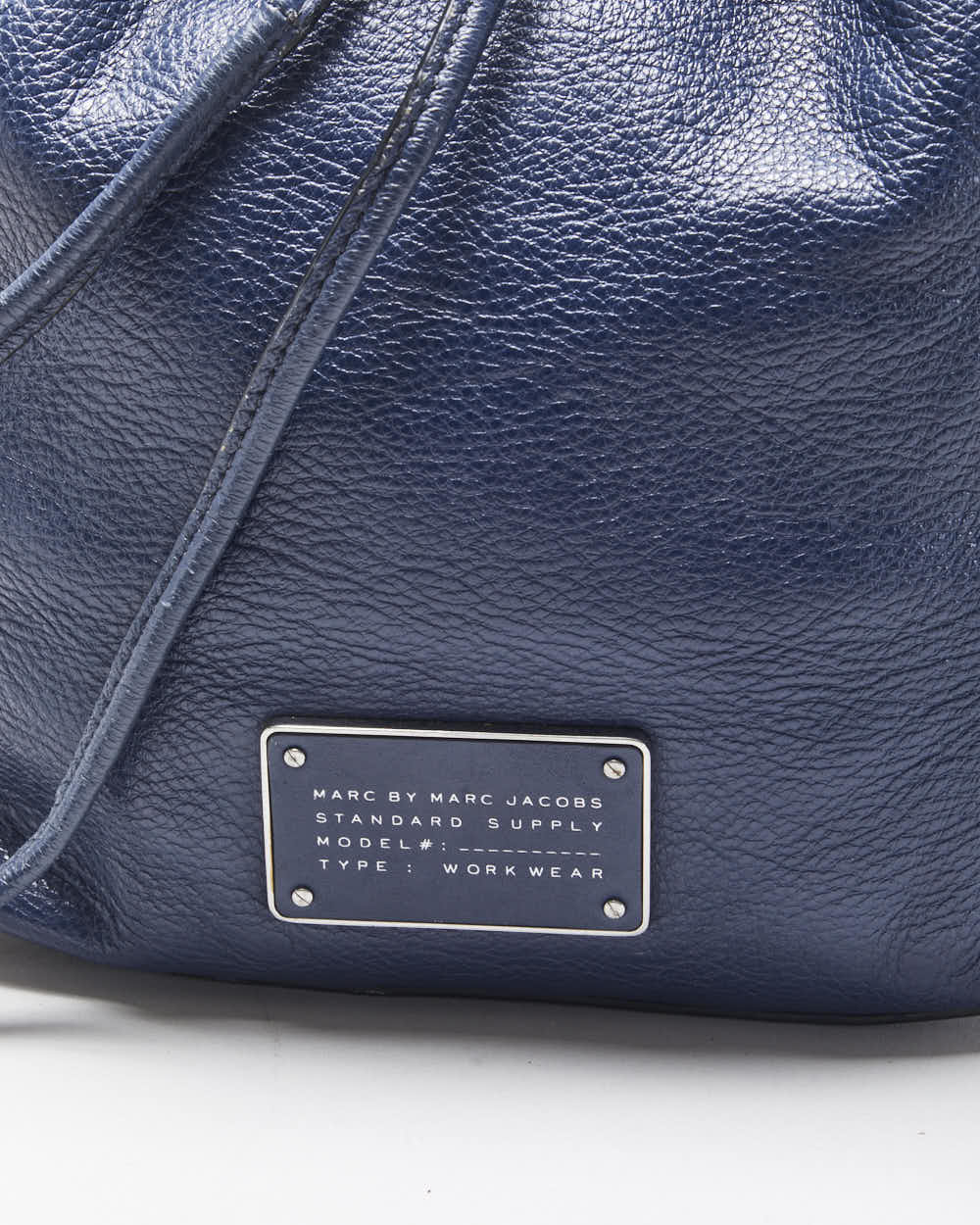 Vintage Y2K 00s Marc By Marc Jacobs Too Hot To Handle Navy Blue