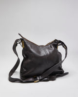 Vintage Aqua Madonna Cowhide Handbag