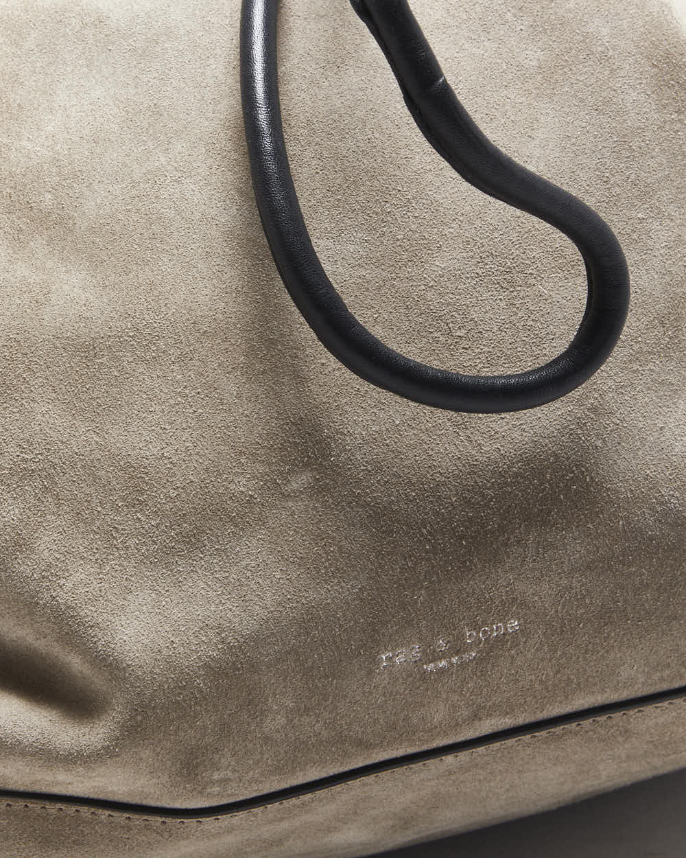 Vintage Rag &amp; Bone Grey Suede Bucket Bag