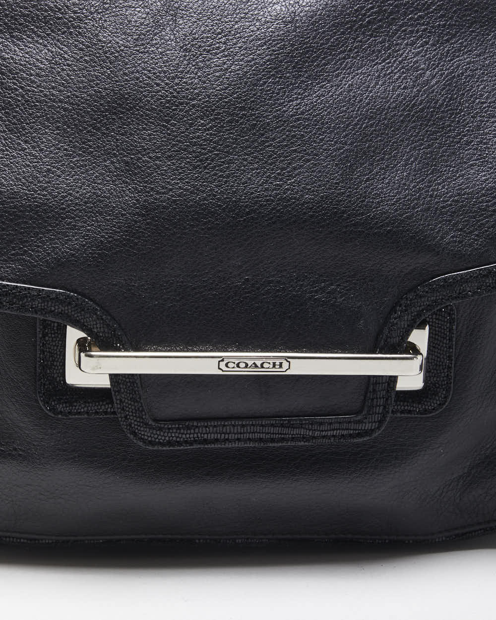 Vintage Y2K 00s Coach Taylor Leather Flap Shoulder / Crossbody Bag