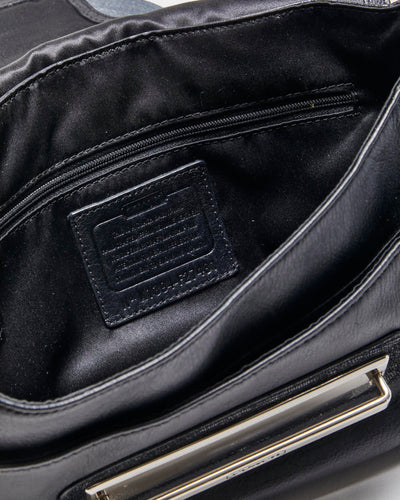 Vintage Y2K 00s Coach Taylor Leather Flap Shoulder / Crossbody Bag