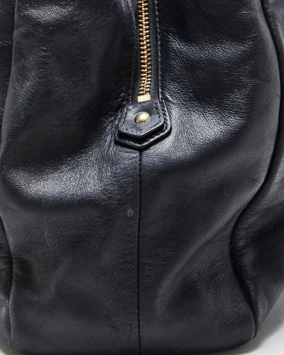 Vintage Y2K 00s Coach Campbell Hobo Black Leather Shoulder Bag