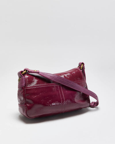 Vintage Y2k 00s Coach Sufflette Patent Handbag