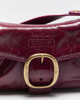 Vintage Y2k 00s Coach Sufflette Patent Handbag