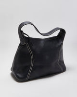 Vintage Tod's Leather Contrast Stitch Handbag