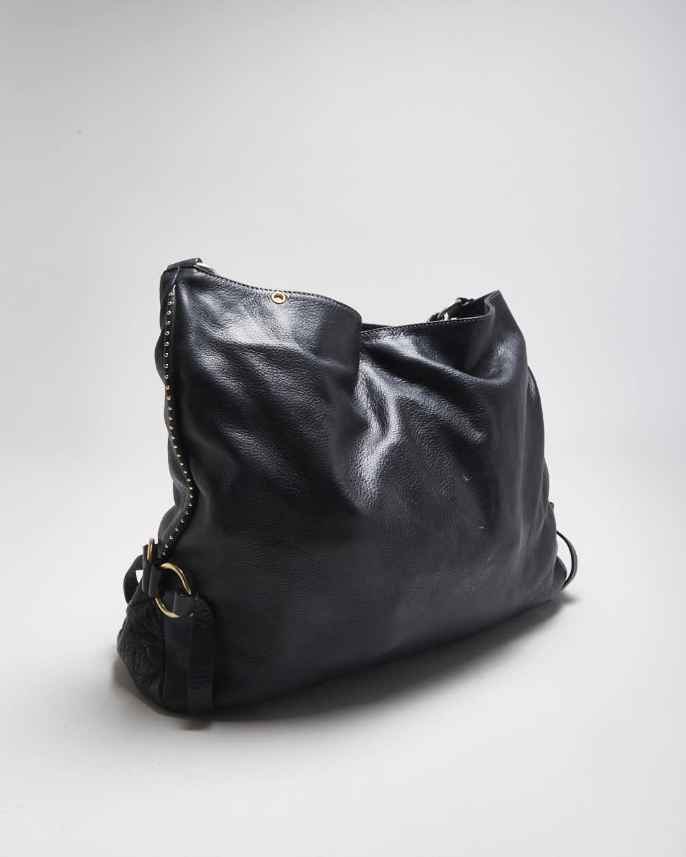 Vintage Y2k 00s Juicy Couture Leather Slouch Handbag