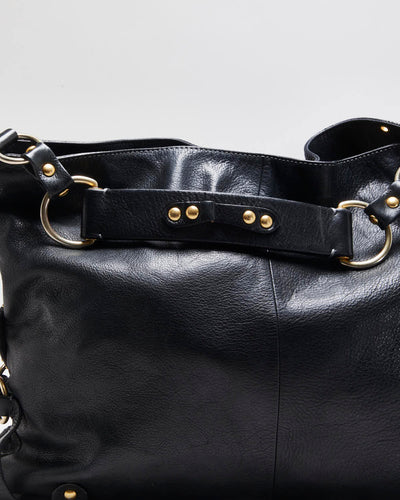 Vintage Y2k 00s Juicy Couture Leather Slouch Handbag