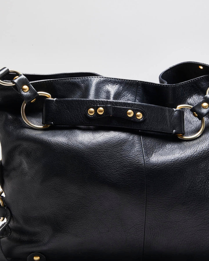 Vintage Y2k 00s Juicy Couture Leather Slouch Handbag