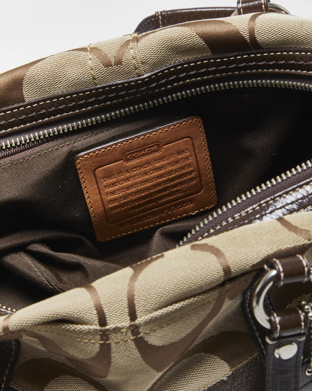 Vintage Y2k 00s Coach Satchel Handbag