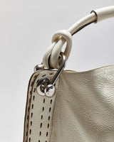 Vintage BCBG Pebbled Leather Handbag