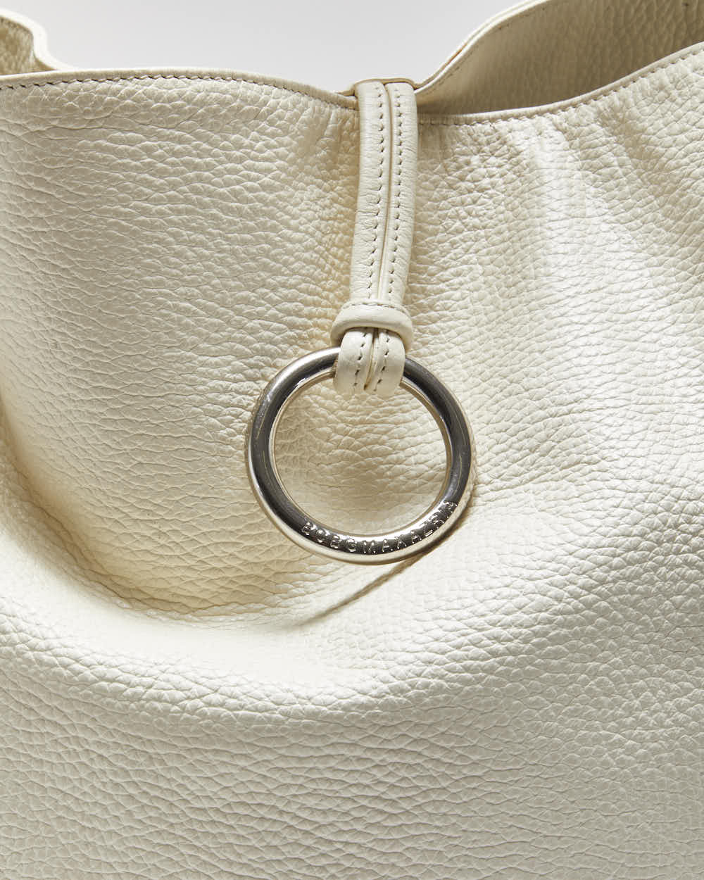 Vintage BCBG Pebbled Leather Handbag
