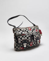 Vintage Y2k 00s Coach Poppy Embroidered Handbag