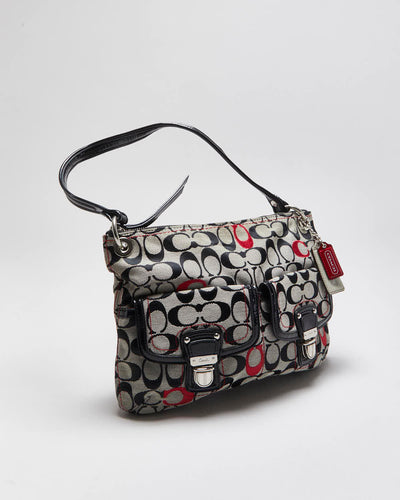 Vintage Y2k 00s Coach Poppy Embroidered Handbag