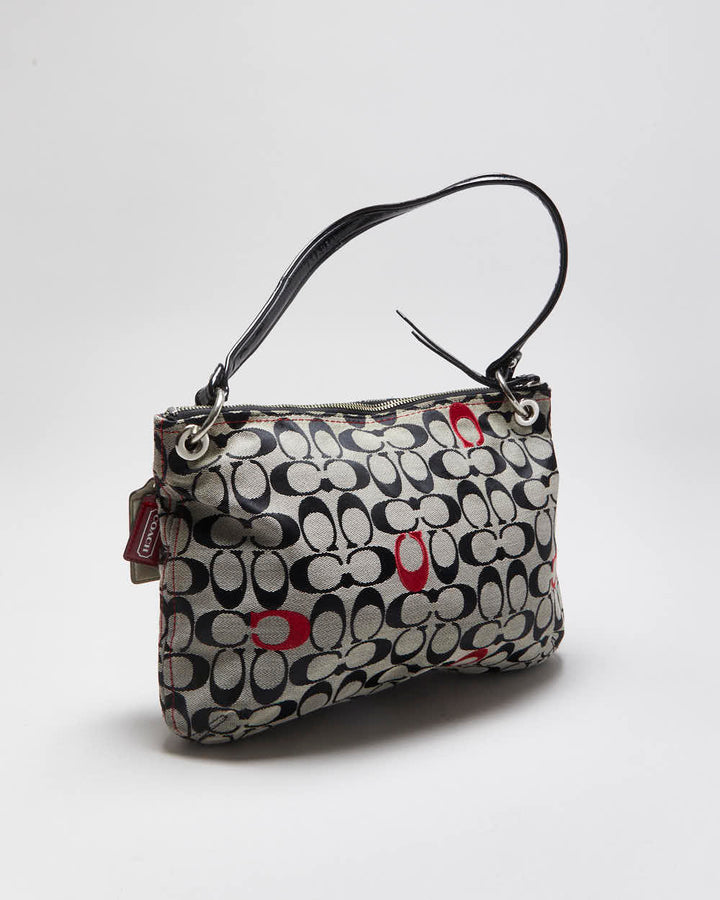 Vintage Y2k 00s Coach Poppy Embroidered Handbag