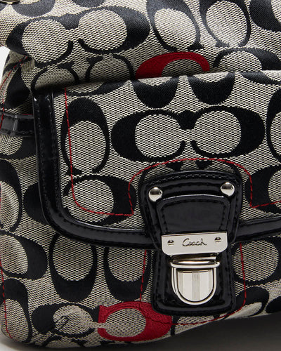 Vintage Y2k 00s Coach Poppy Embroidered Handbag