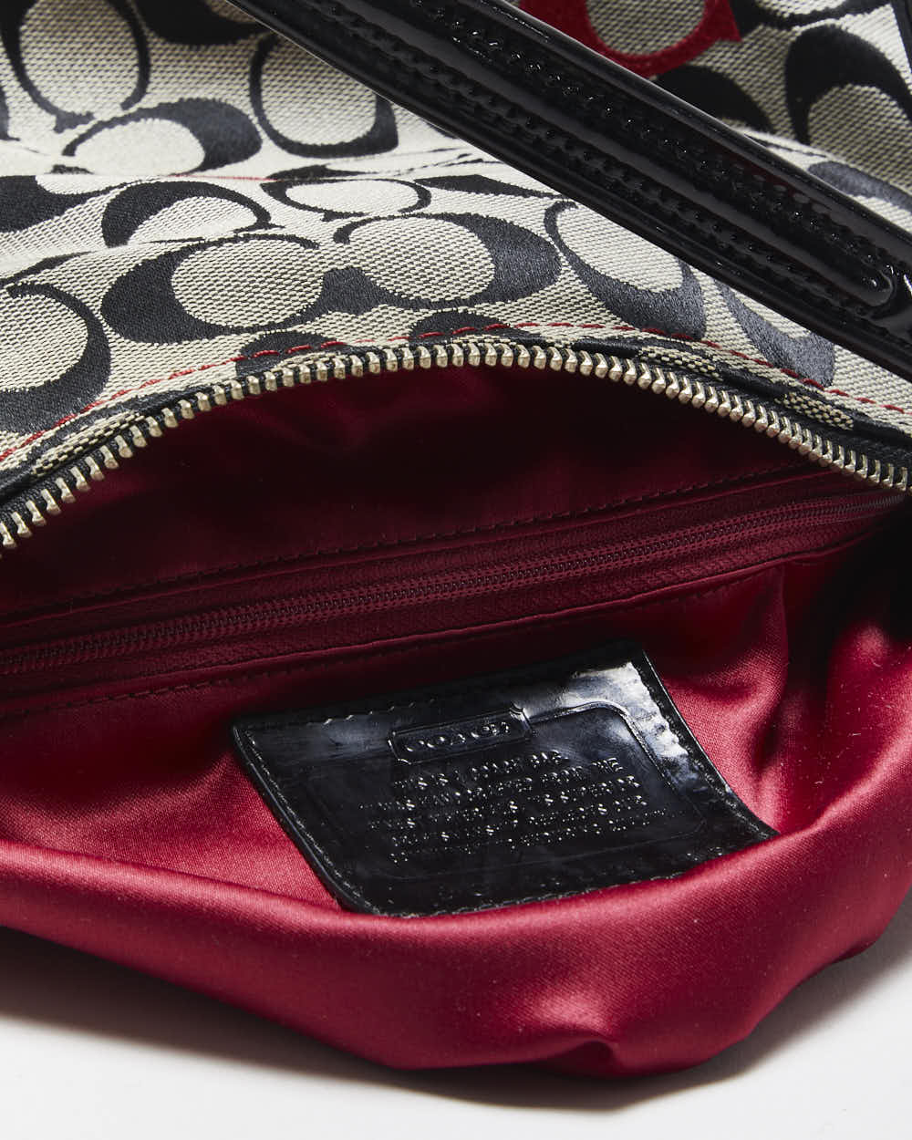 Vintage Y2k 00s Coach Poppy Embroidered Handbag