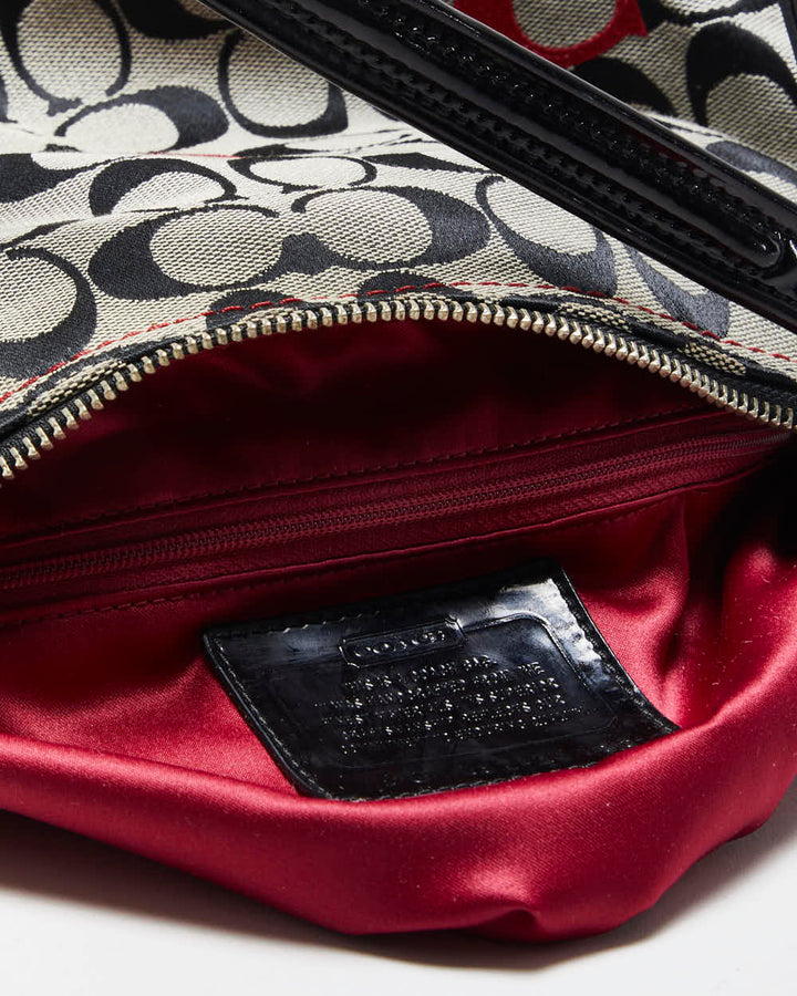 Vintage Y2k 00s Coach Poppy Embroidered Handbag