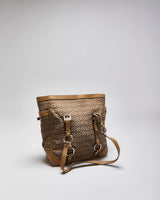 Vintage Y2k 00s Coach Jacquard Mini Monogram Handbag