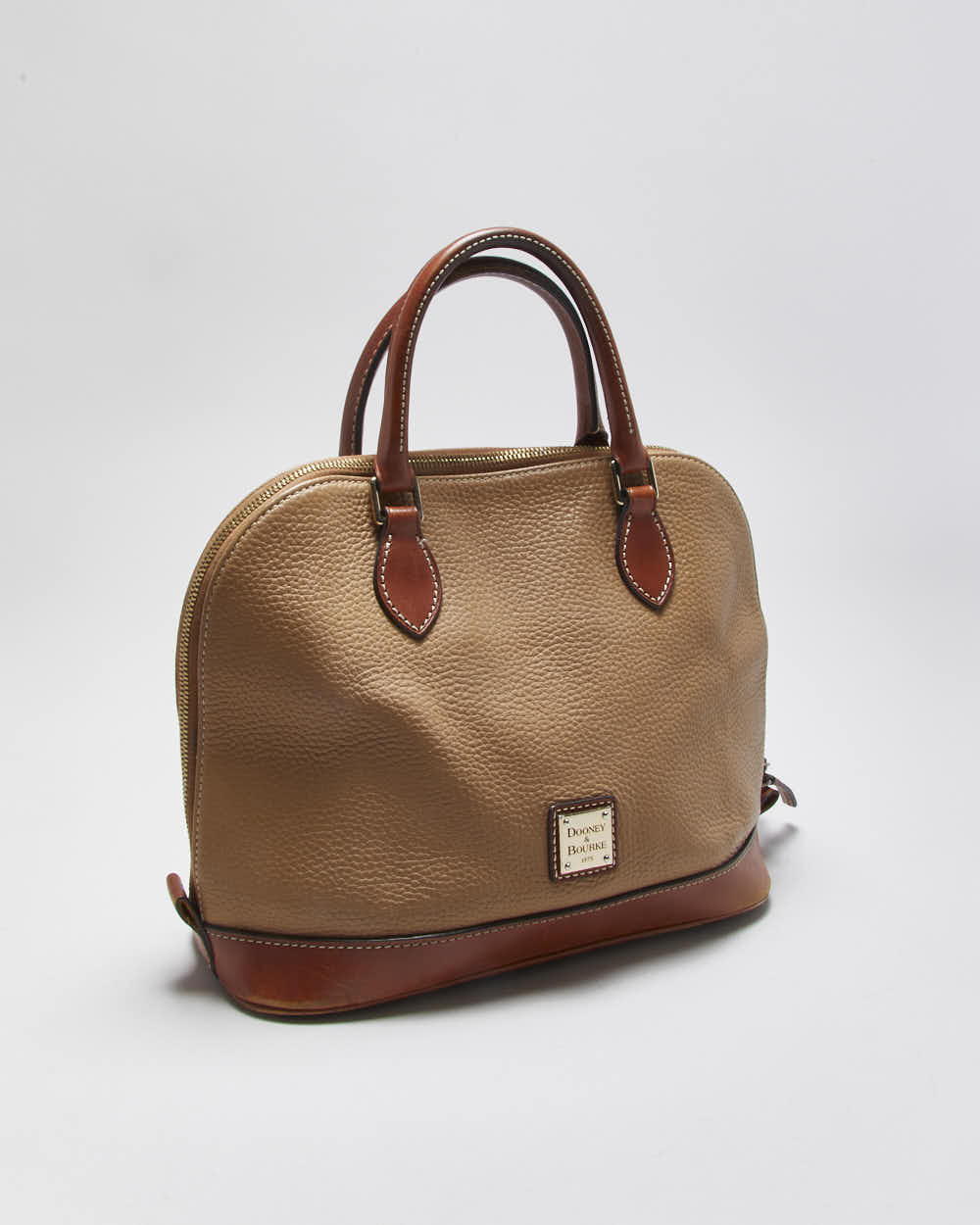 Vintage Dooney &amp; Bourke Leather Satchel