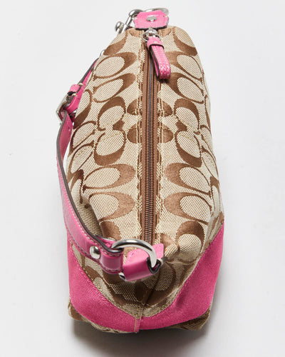 Vintage Y2k 00s Coach Monogram Mini Handbag