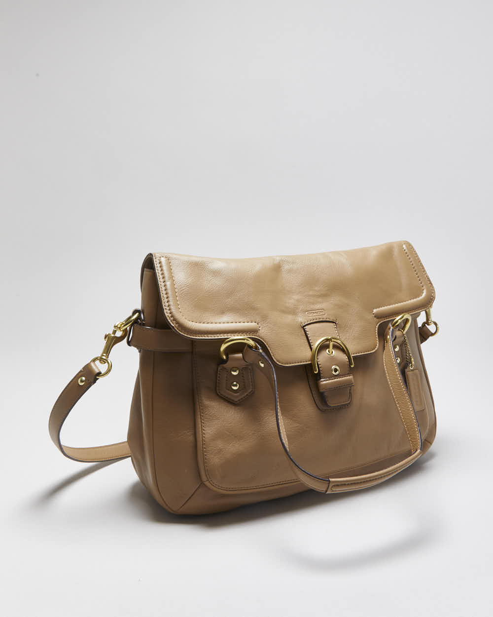 Vintage Coach Campbell Eva Flap Handbag
