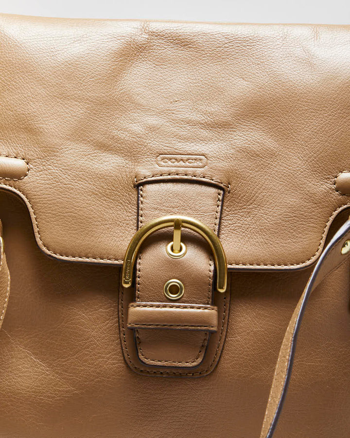 Vintage Coach Campbell Eva Flap Handbag