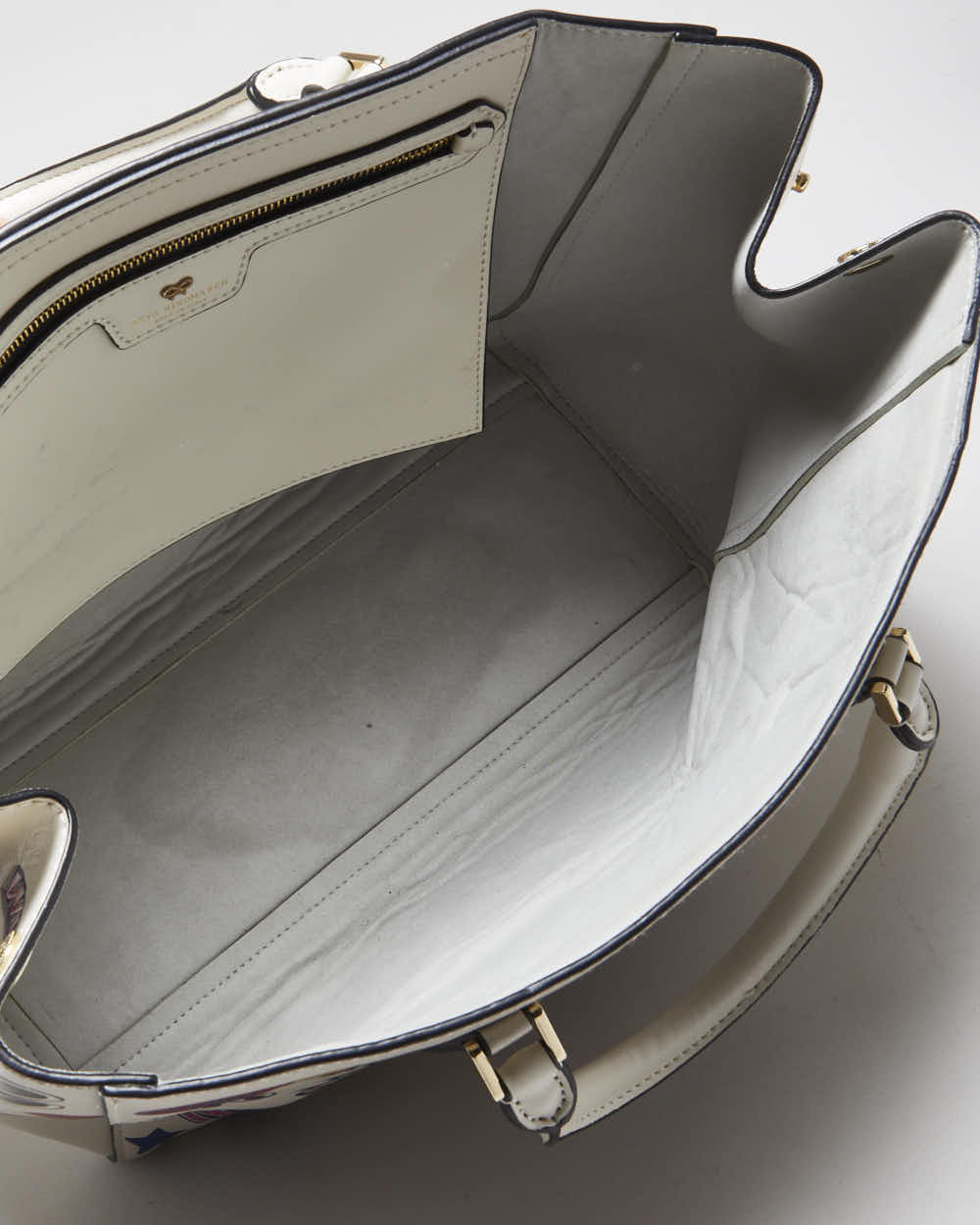 Anya Hindmarch Ebury All Over Wick Sticker Handbag