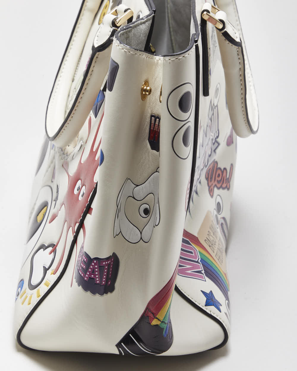 Anya Hindmarch Ebury All Over Wick Sticker Handbag