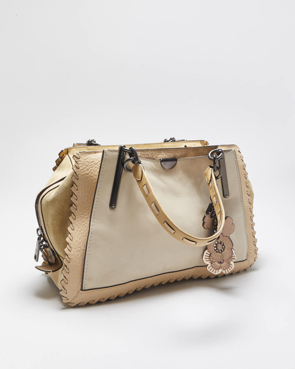 Vintage Coach Dreamer In Colour Block Whipstitch Limited Edition Handbag
