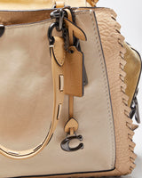 Vintage Coach Dreamer In Colour Block Whipstitch Limited Edition Handbag