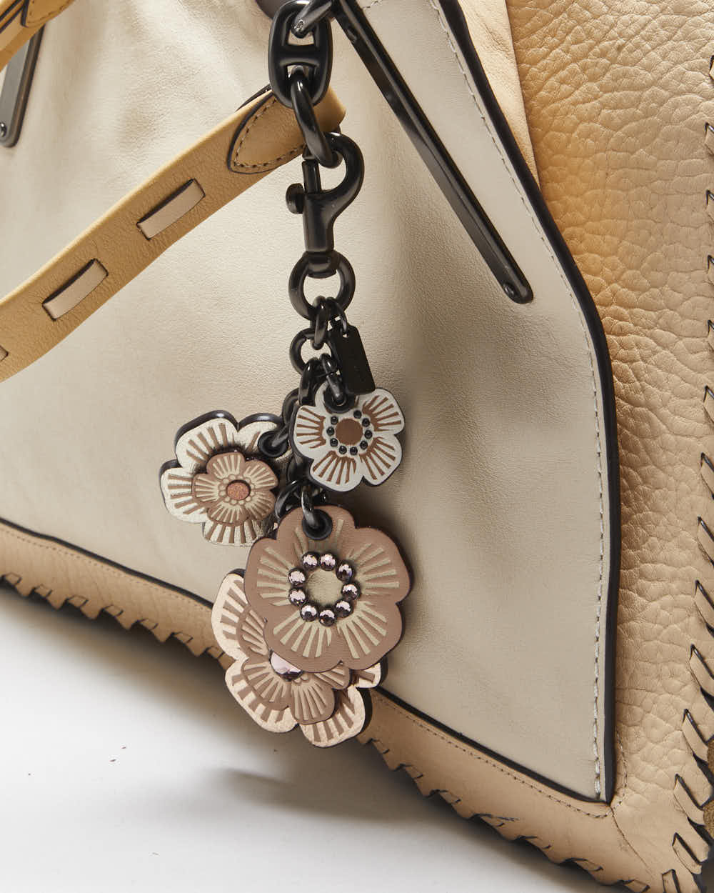 Vintage Coach Dreamer In Colour Block Whipstitch Limited Edition Handbag