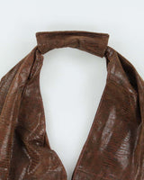 Rokit Originals Leather Maxi Slouch Bag