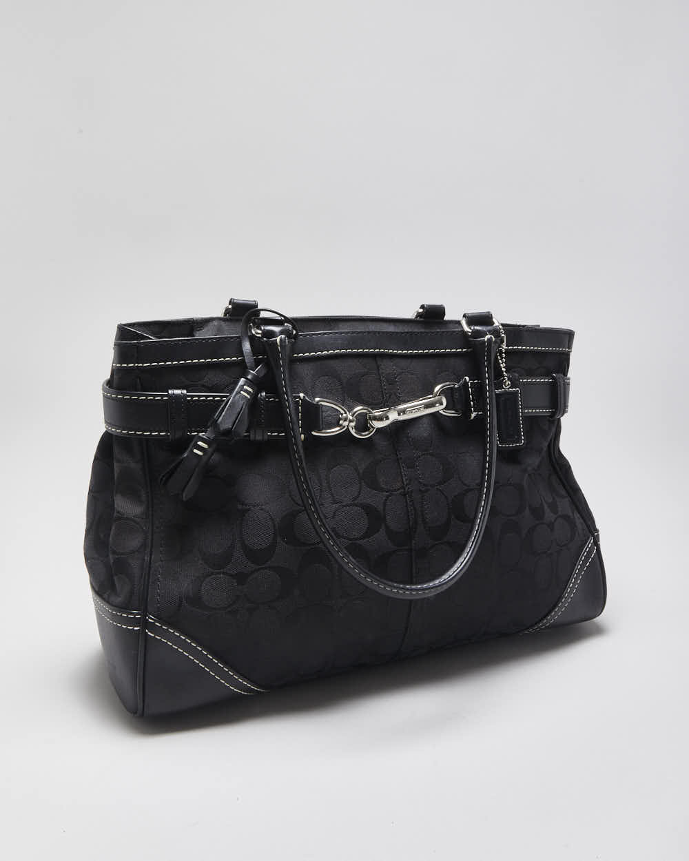 Vintage Y2k 2000s Coach Hampton Clip Handbag