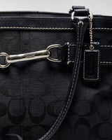 Vintage Y2k 2000s Coach Hampton Clip Handbag