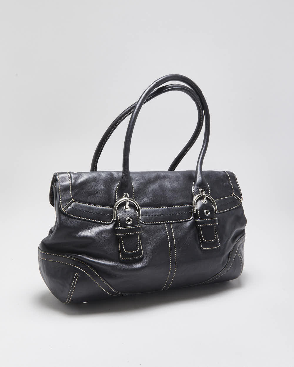 Vintage Y2k 2000s Coach Hampton Satchel Handbag