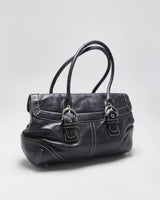Vintage Y2k 2000s Coach Hampton Satchel Handbag