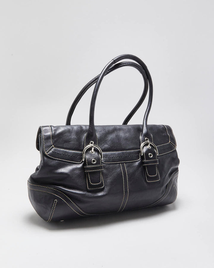 Vintage Y2k 2000s Coach Hampton Satchel Handbag